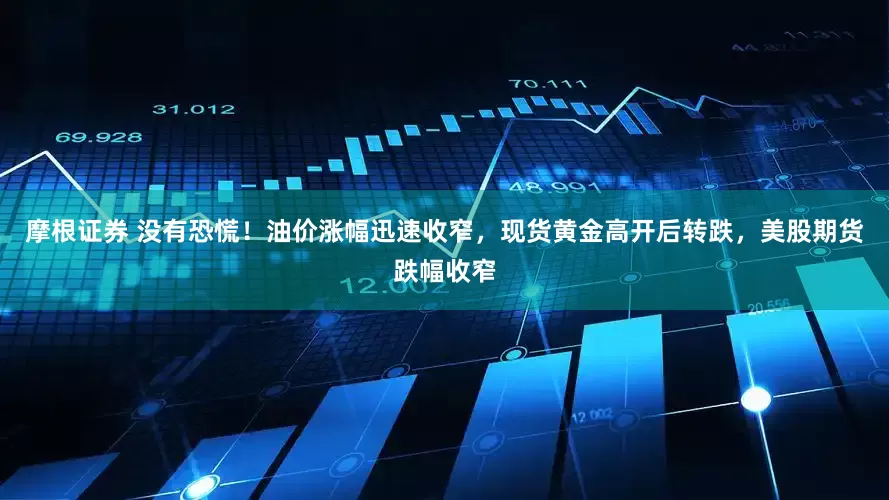 摩根证券 没有恐慌！油价涨幅迅速收窄，现货黄金高开后转跌，美股期货跌幅收窄